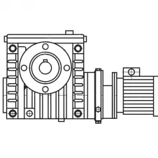 Цилиндро-червячные мотор-редукторы МЦ2Ч-40, МЦ2Ч-63, МЦ2Ч-80